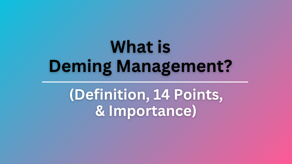 deming management